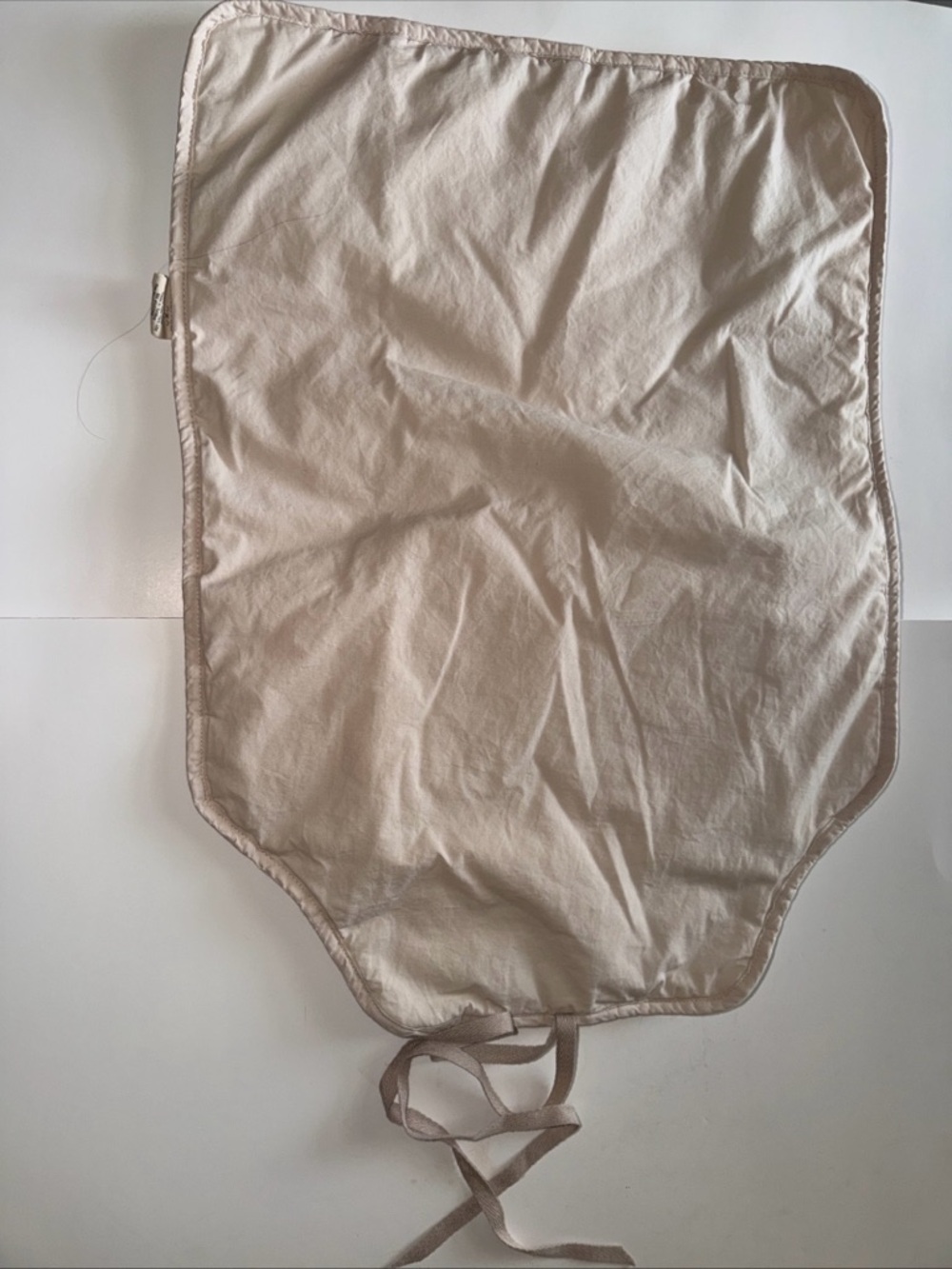 Natemia Rollable Portable Changing Pad for Diaper Bag Beige Super Soft Ties